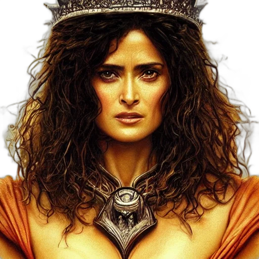 crown, jewelry, face, fantasy art transparent PNG cut-out