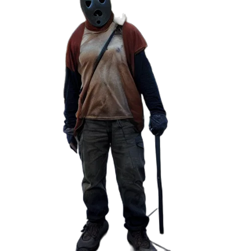 mask, staff, creature, animal transparent PNG cut-out