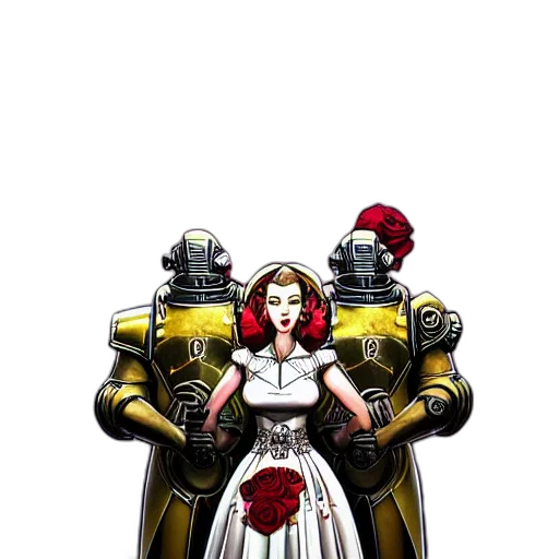 robot, crown, dress, jewelry transparent PNG cut-out