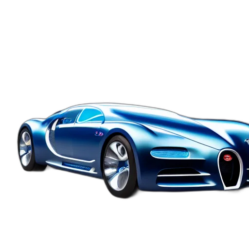 car, 3d render, concept art, photorealistic transparent PNG cut-out