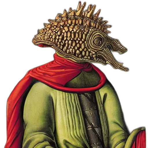 dragon, mask, hat, creature transparent PNG cut-out