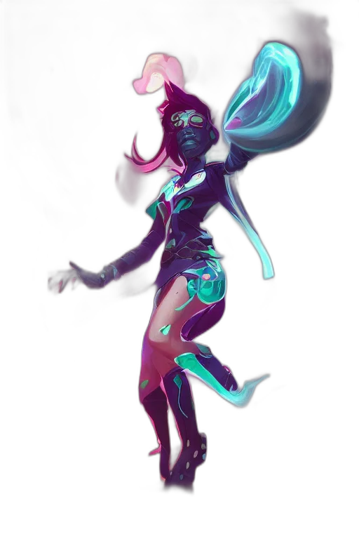 dress, mask, robot, staff transparent PNG cut-out