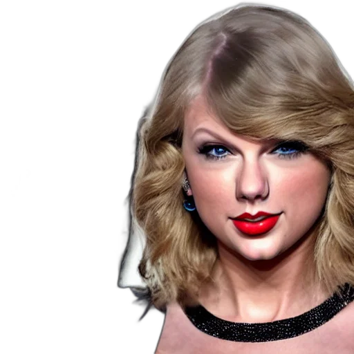 3d render, photorealistic, cartoon, taylor transparent PNG cut-out