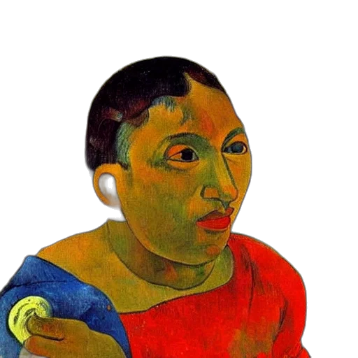 face, mask, staff, creature transparent PNG cut-out