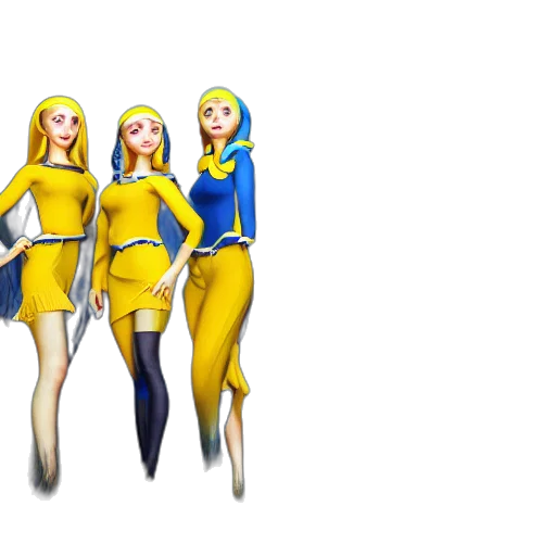 dress, 3d render, concept art, pixel art transparent PNG cut-out