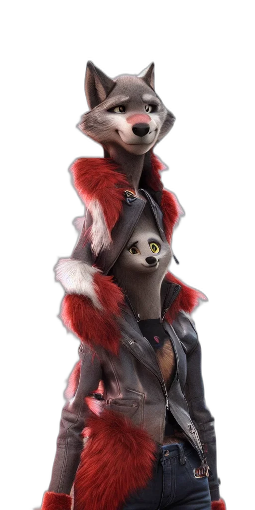 jacket, animal, staff, mask transparent PNG cut-out