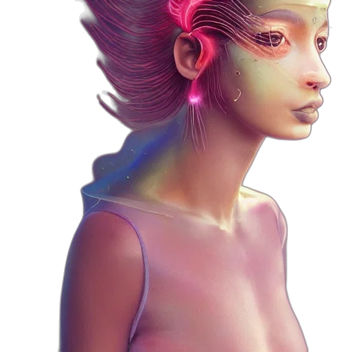 face, mask, creature, dress transparent PNG cut-out
