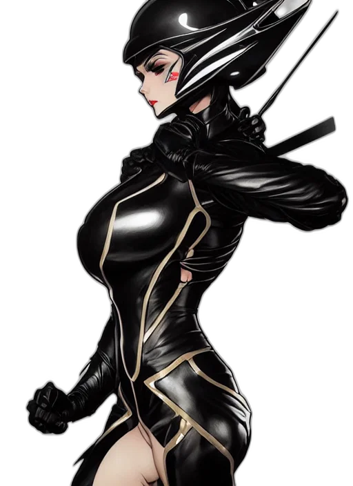 jacket, staff, comic book art, concept art transparent PNG cut-out