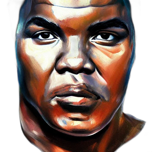 face, mask, photorealistic, oil painting transparent PNG cut-out