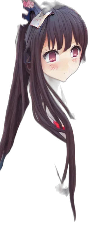 face, hair, staff, mask transparent PNG cut-out