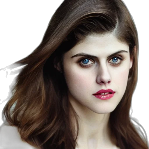 face, hair, photorealistic, cartoon transparent PNG cut-out