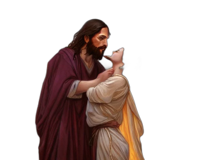 concept art, photorealistic, photography, jesus transparent PNG cut-out