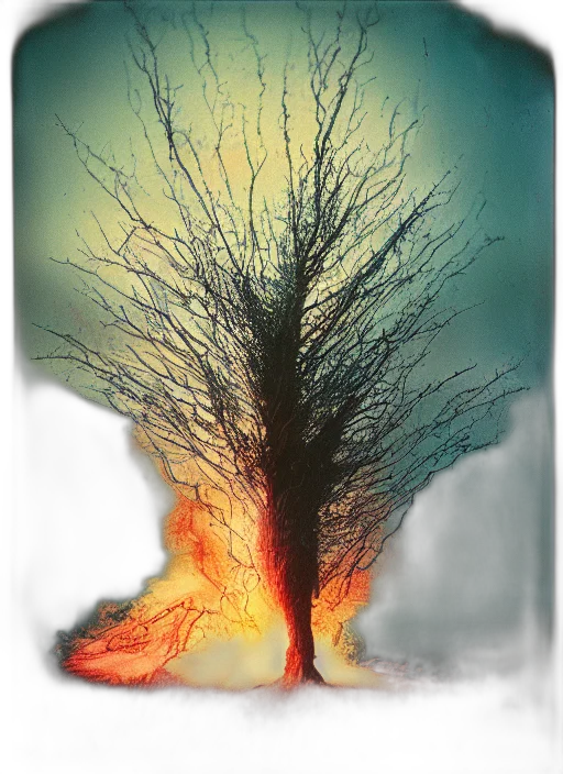 tree, hair, crown, dress transparent PNG cut-out