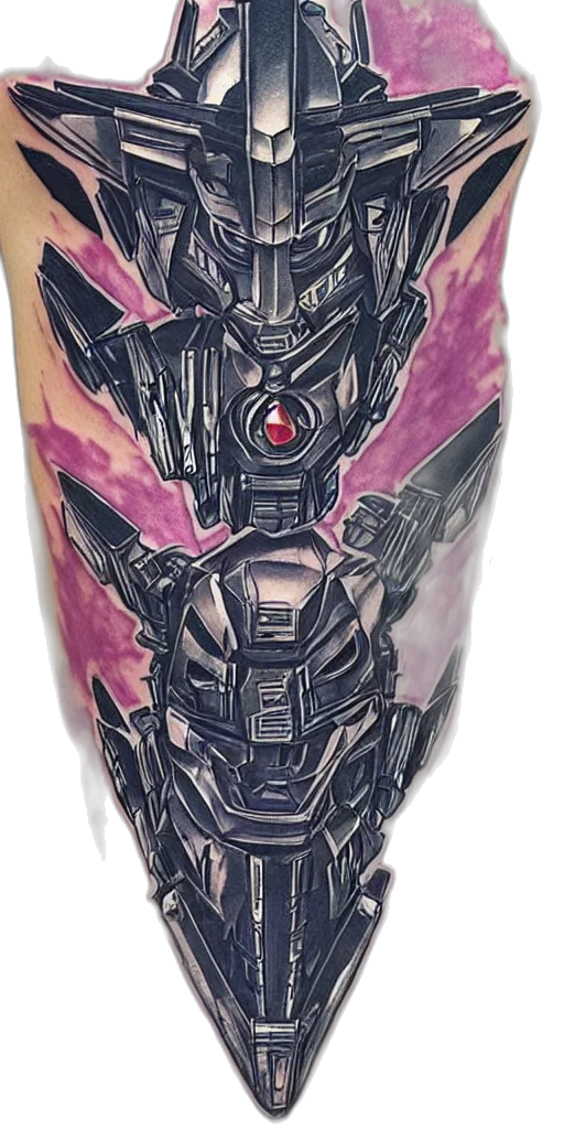 robot, concept art, comic book art, anime transparent PNG cut-out