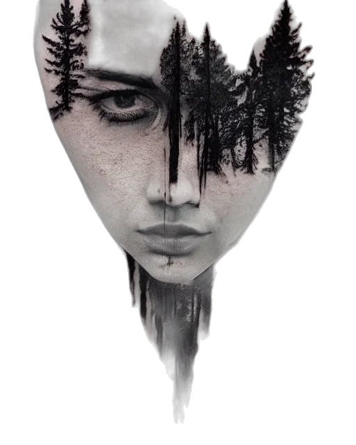 mask, face, creature, crown transparent PNG cut-out
