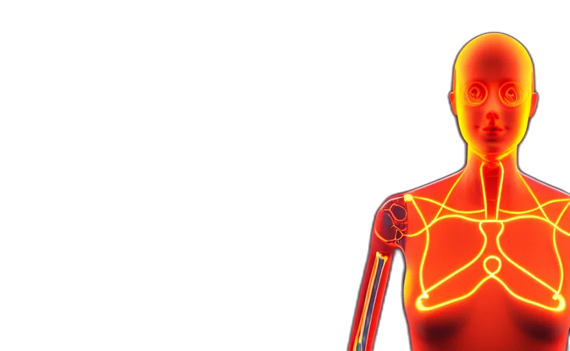3d render, comic book art, mannequin, articulated transparent PNG cut-out