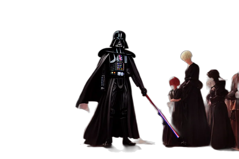 staff, weapon, concept art, 3d render transparent PNG cut-out