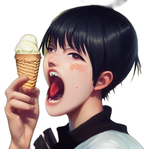 food, creature, face, weapon transparent PNG cut-out
