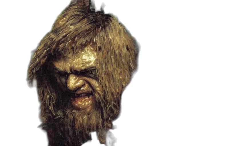 face, mask, creature, hair transparent PNG cut-out