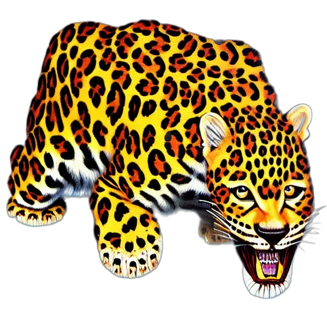 animal, creature, 3d render, photorealistic transparent PNG cut-out
