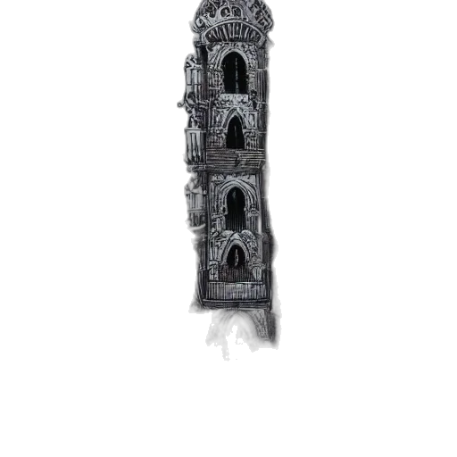 building, staff, weapon, dress transparent PNG cut-out