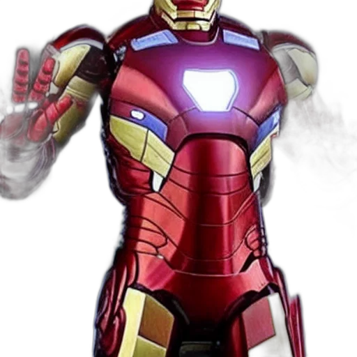 robot, concept art, comic book art, 3d render transparent PNG cut-out
