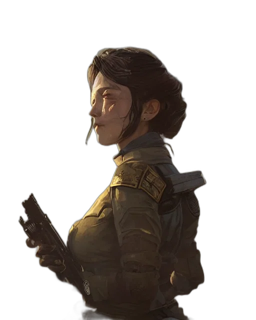 staff, jacket, face, mask transparent PNG cut-out
