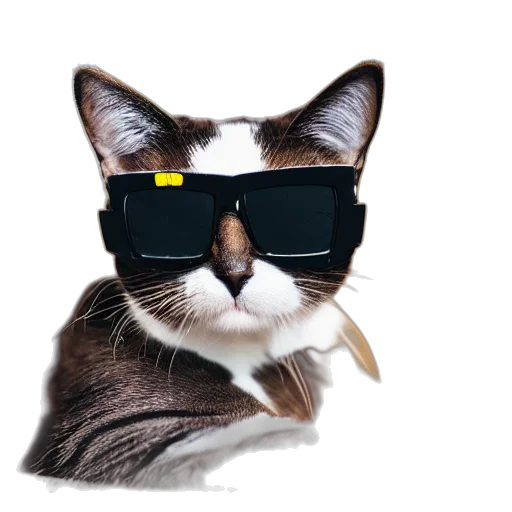animal, staff, hat, cyberpunk transparent PNG cut-out