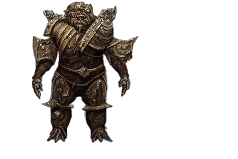 creature, concept art, fantasy art, 3d render transparent PNG cut-out