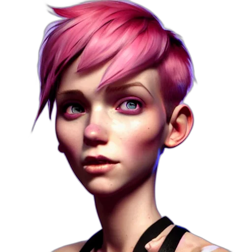 face, concept art, photorealistic, fantasy art transparent PNG cut-out