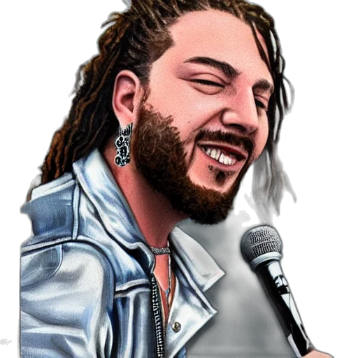 jacket, face, cartoon, photorealistic transparent PNG cut-out