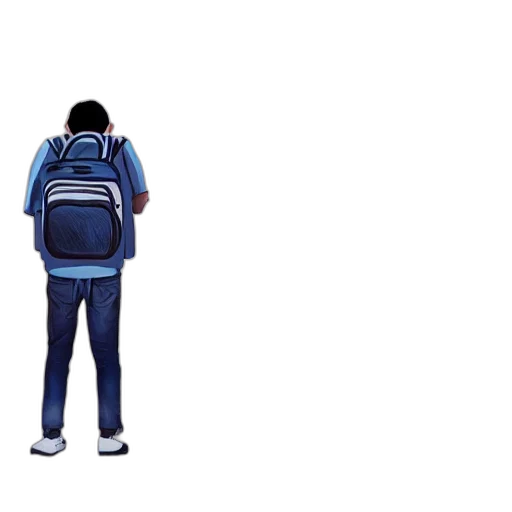 jacket, robot, 3d render, concept art transparent PNG cut-out
