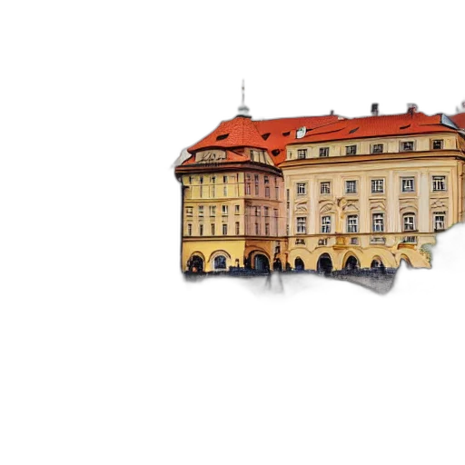 building, photorealistic, watercolor, concept art transparent PNG cut-out