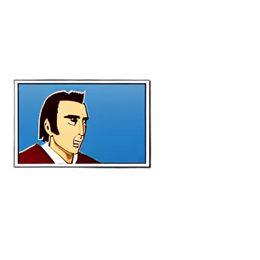 staff, face, pixel art, cartoon transparent PNG cut-out