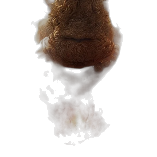 hair, mask, face, creature transparent PNG cut-out