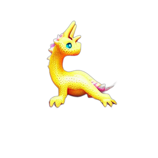 dragon, creature, animal, staff transparent PNG cut-out
