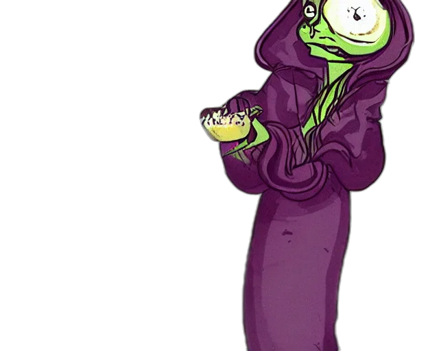jacket, staff, creature, food transparent PNG cut-out