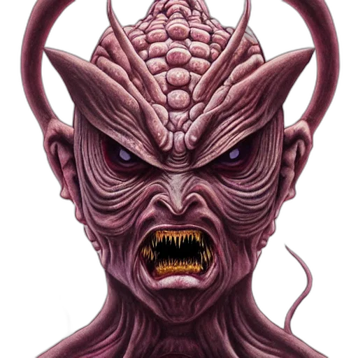 creature, face, staff, mask transparent PNG cut-out