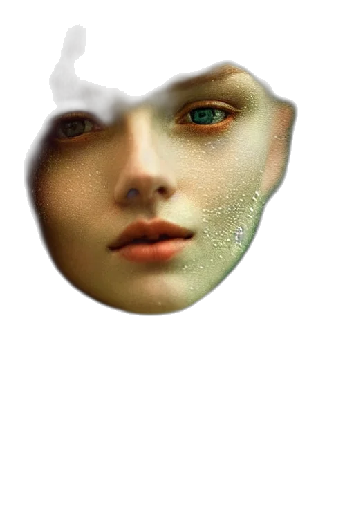 face, mask, jewelry, robot transparent PNG cut-out