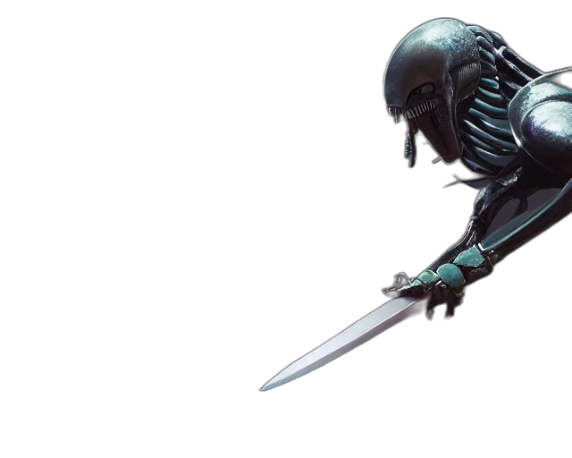 sword, weapon, robot, staff transparent PNG cut-out