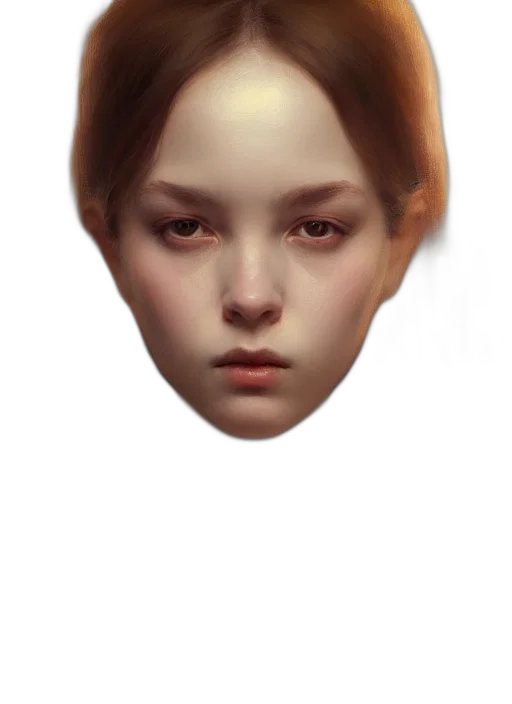 face, mask, crown, hair transparent PNG cut-out
