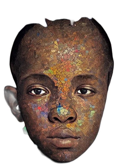 mask, face, crown, jewelry transparent PNG cut-out