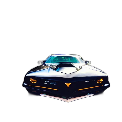 car, robot, weapon, 3d render transparent PNG cut-out