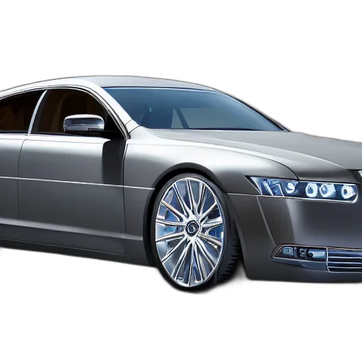 car, photorealistic, 3d render, concept art transparent PNG cut-out