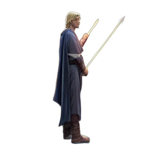 staff, sword, weapon, jacket transparent PNG cut-out