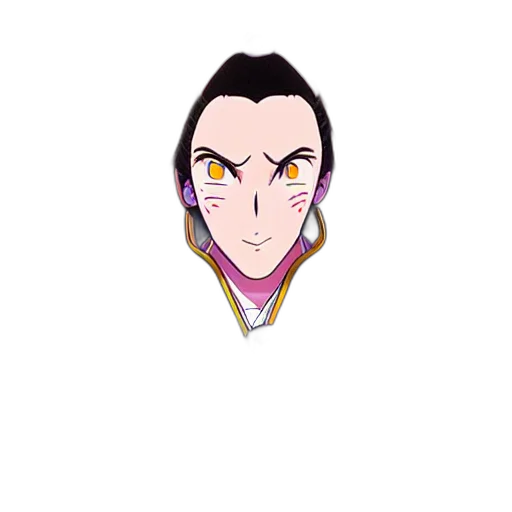 face, mask, staff, dragon transparent PNG cut-out