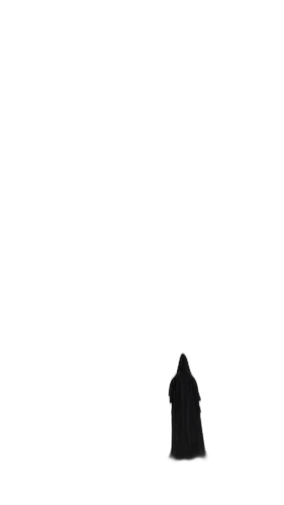 staff, umbrella, dress, hat transparent PNG cut-out
