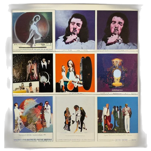 outer space, classical, music, album transparent PNG cut-out