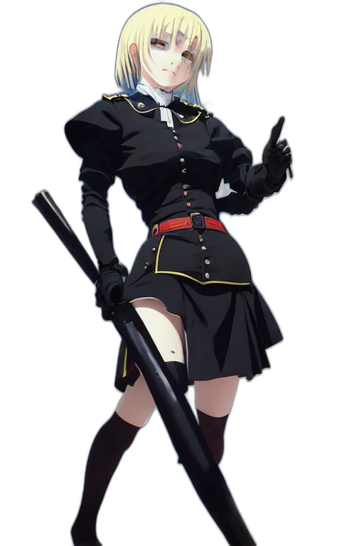 staff, weapon, sword, jacket transparent PNG cut-out