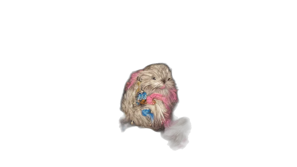 animal, jacket, hair, creature transparent PNG cut-out